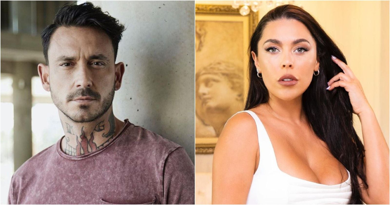 Mauricio Pinilla y Daniela Aránguiz