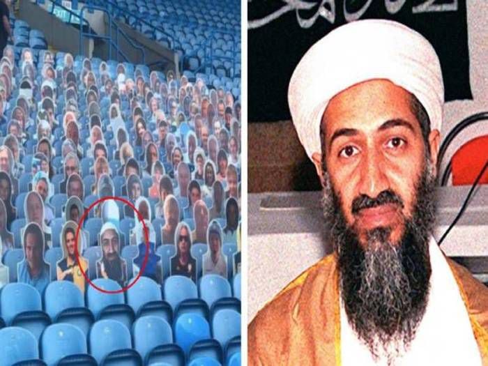 Bin Laden de cartón aparece en la hinchada del Leeds de Marcelo Bielsa