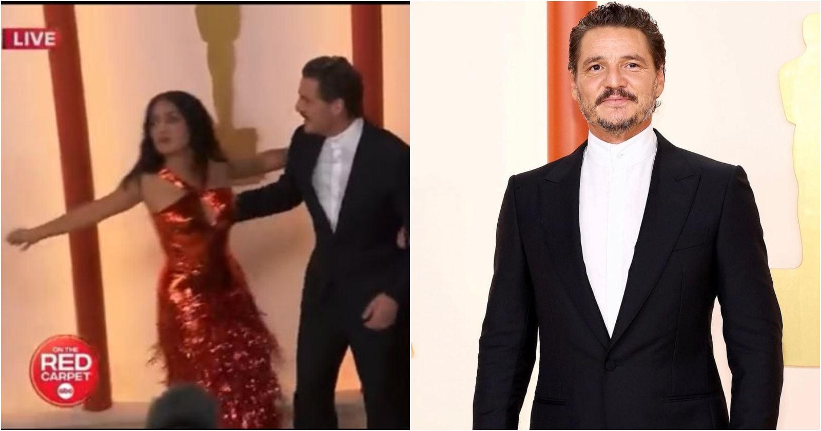 Pedro Pascal y Salma Hayek por E!