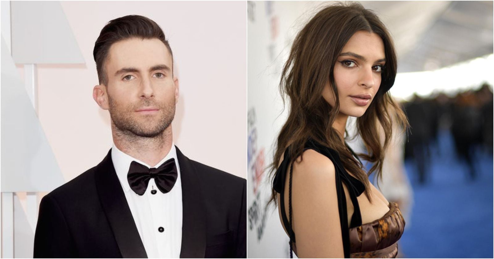 Emily Ratajkowski y Adam Levine