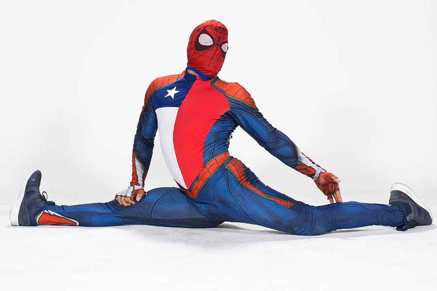 Sepa cómo tener el "cucu" de Sensual Spiderman