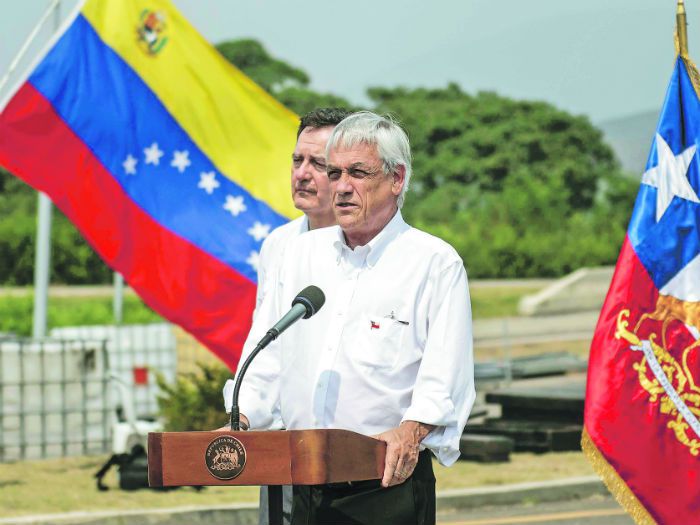 Sebastián Piñera: "La dictadura de Maduro tiene sus días contados"