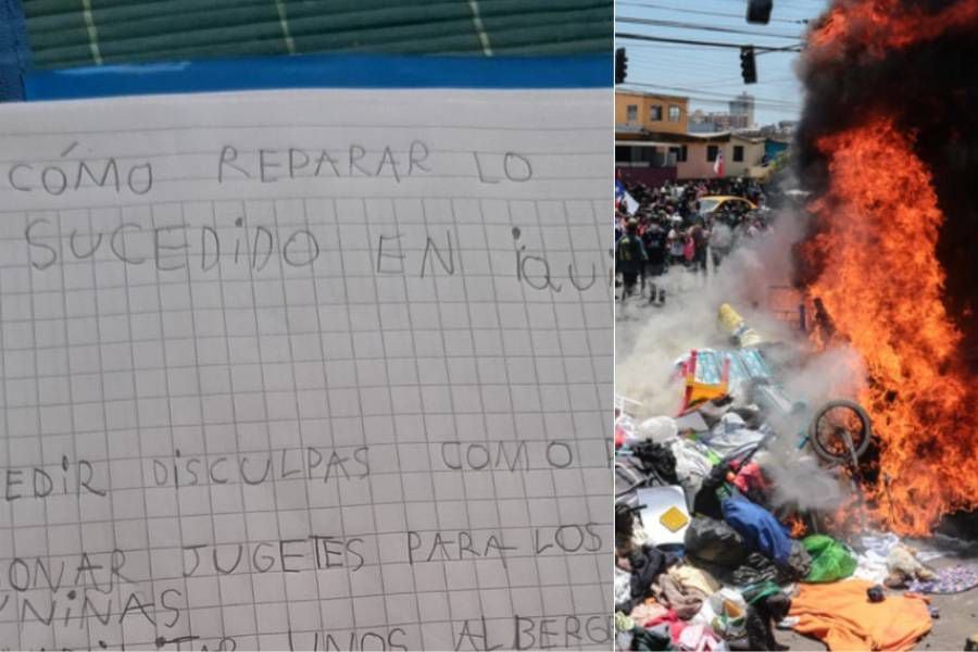 Niña de 8 años compartió cuatro propuestas "para reparar lo sucedido en Iquique": se hizo viral