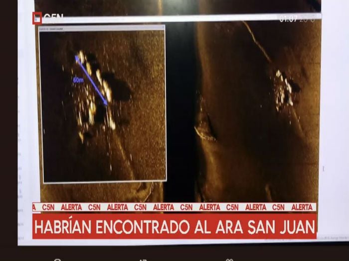 Encontraron restos del submarino argentino ARA San Juan