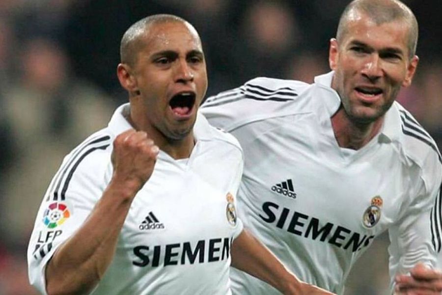 Roberto Carlos gritó que en el Real Madrid eran todos curados