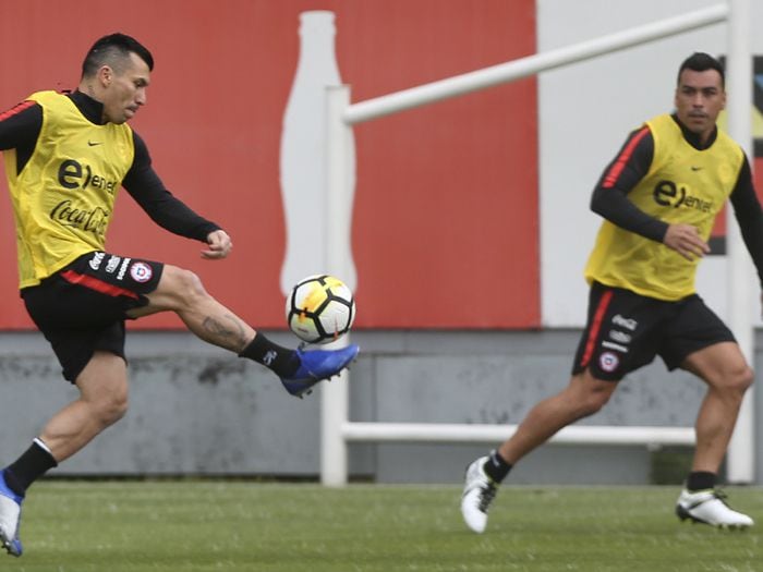 La Roja empezó a entrenar pensando en los amistosos