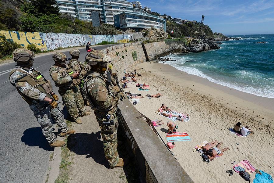 CONCON: Fiscalizacion en Playa Los Lilenes durante fiestas patrias