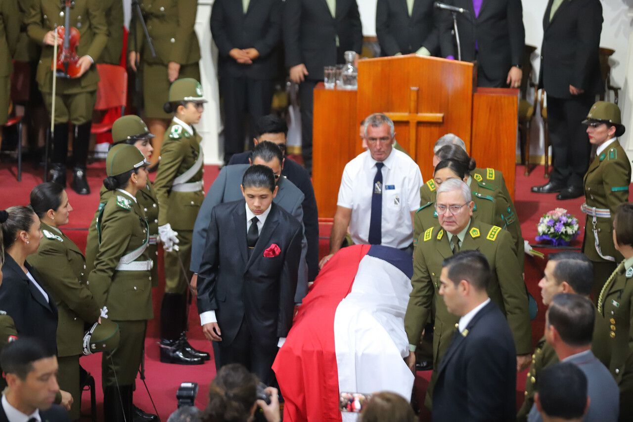 El emotivo discurso del hijo de carabinera asesinada