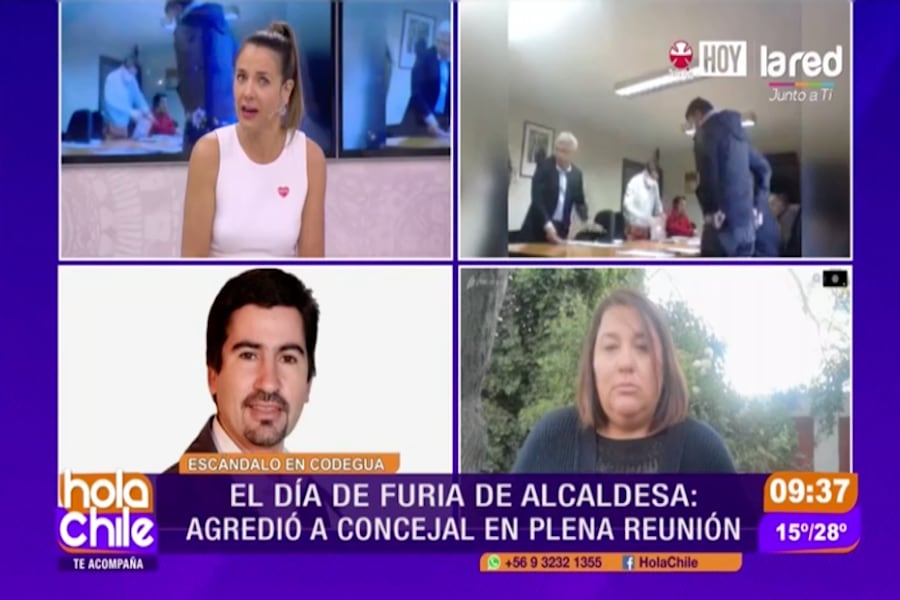 "Déjense de burradas": Julia Vial explotó en vivo contra alcaldesa de Codegua tras justificar agresión