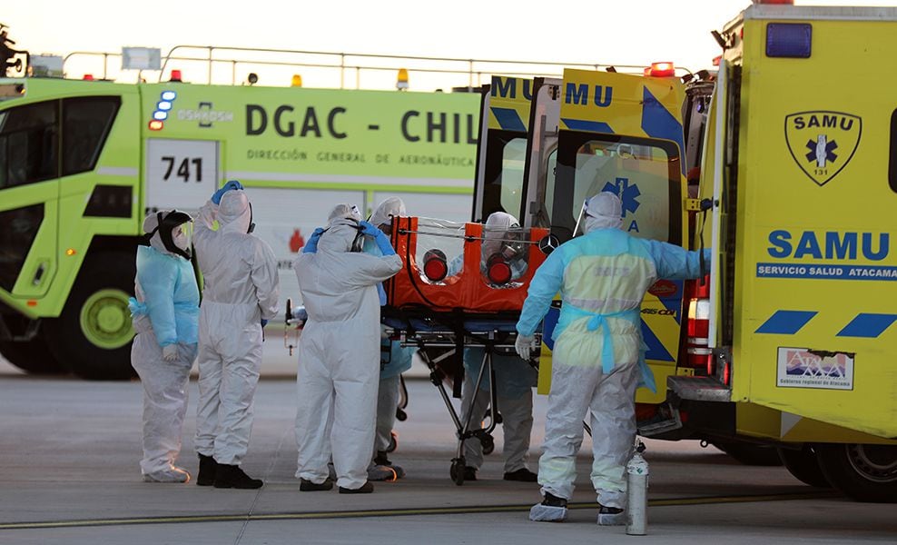 COPIAPO: Pacientes Covid positivo provenientes de Santiago