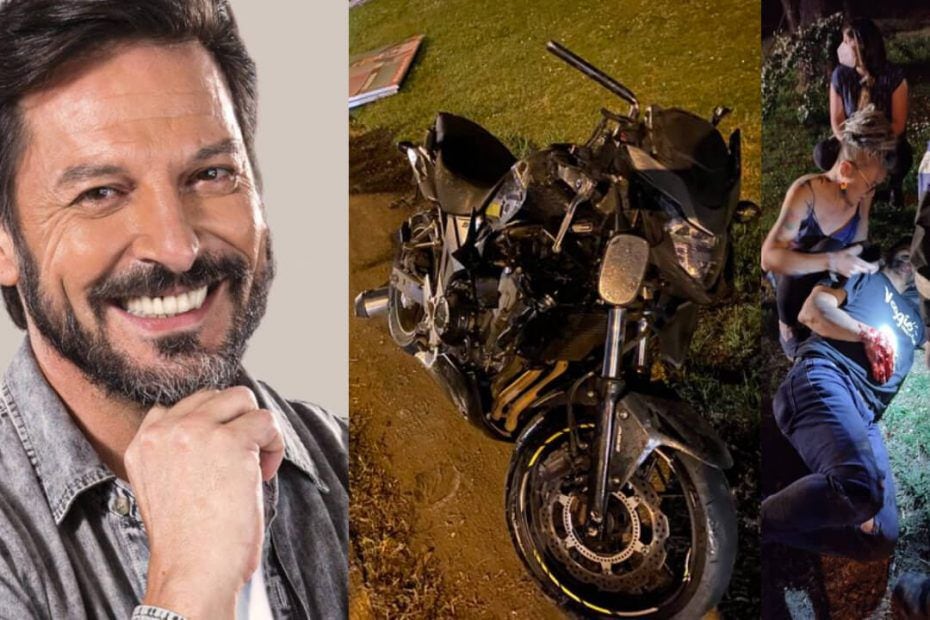 "Le hicieron una cirugía": Esposa de Rafael Cavada y su estado de salud tras accidente en moto