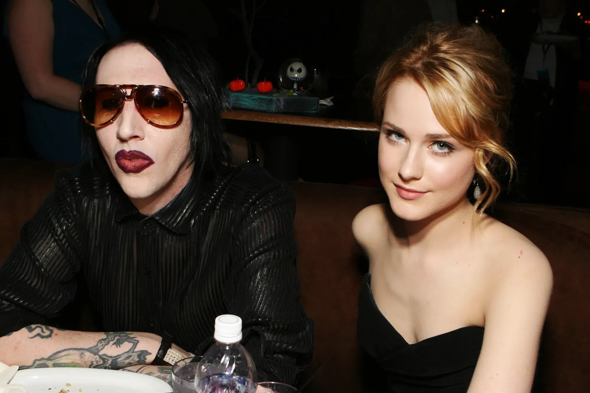 Marilyn Manson y Evan Rachel Wood