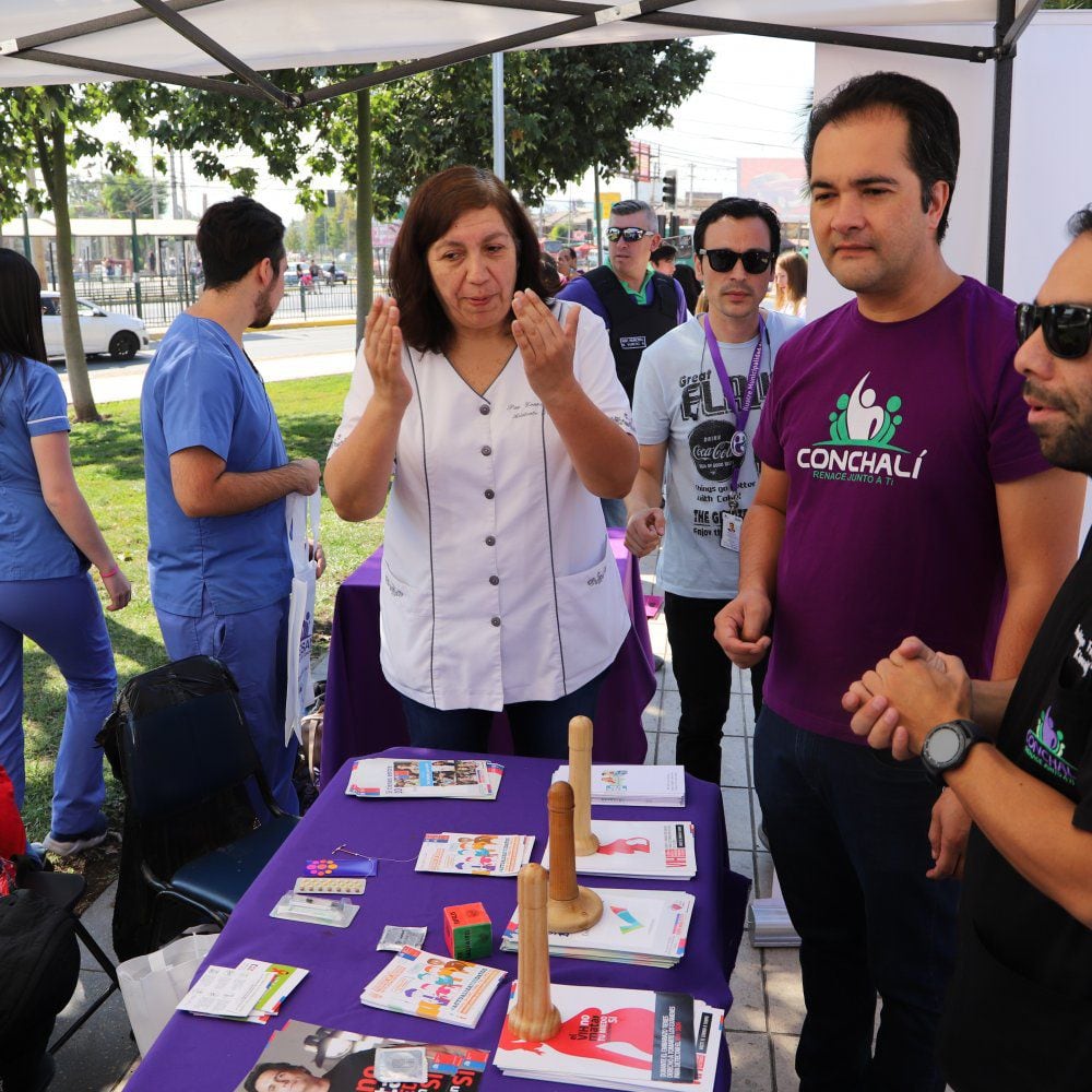 Muni de Conchalí realizó 200 test rápidos de VIH