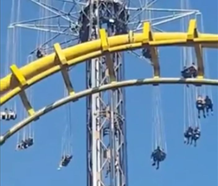 Corte de energía en Fantasilandia dejó a colgando a 20 personas