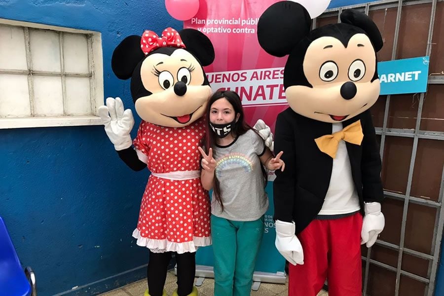 Atención niños: Mickey Mouse ya se vacunó contra el bicho