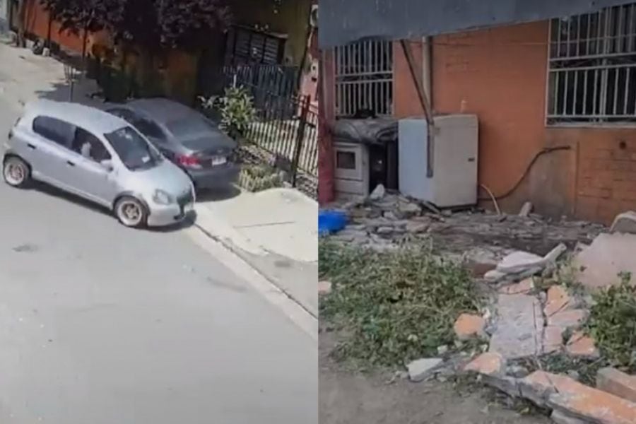 Conductor impactó el muro de una casa y atropelló a niño de un año: está grave