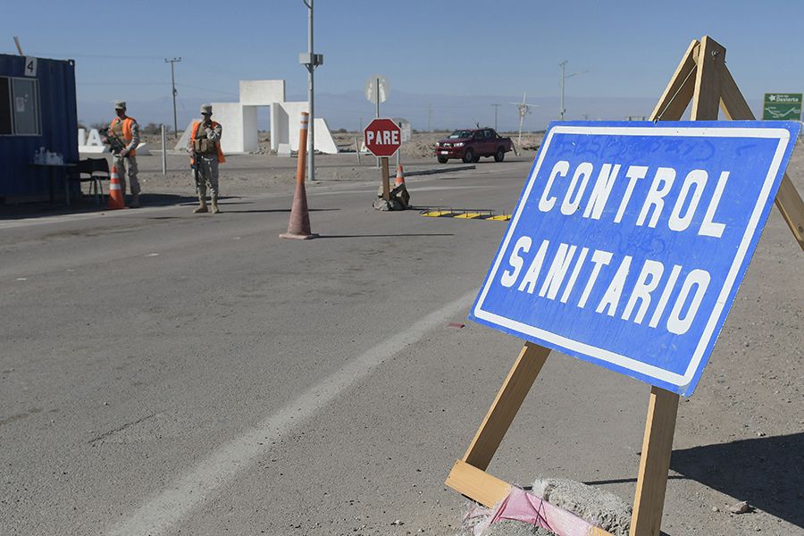 IQUIQUE: Comienzan cordones sanitarios en acceso de La Tirana