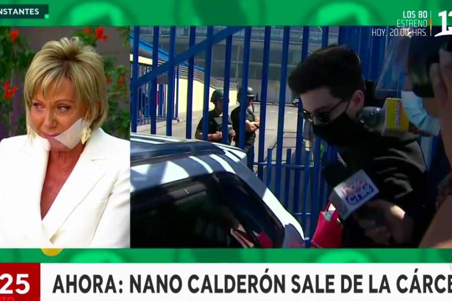 Raquel Argandoña se quebró en vivo al enterarse que Nano Calderón salió de la cárcel