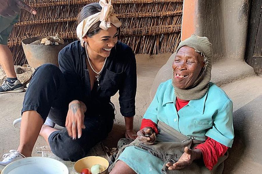 Camila Recabarren vivió el susto de su vida en África