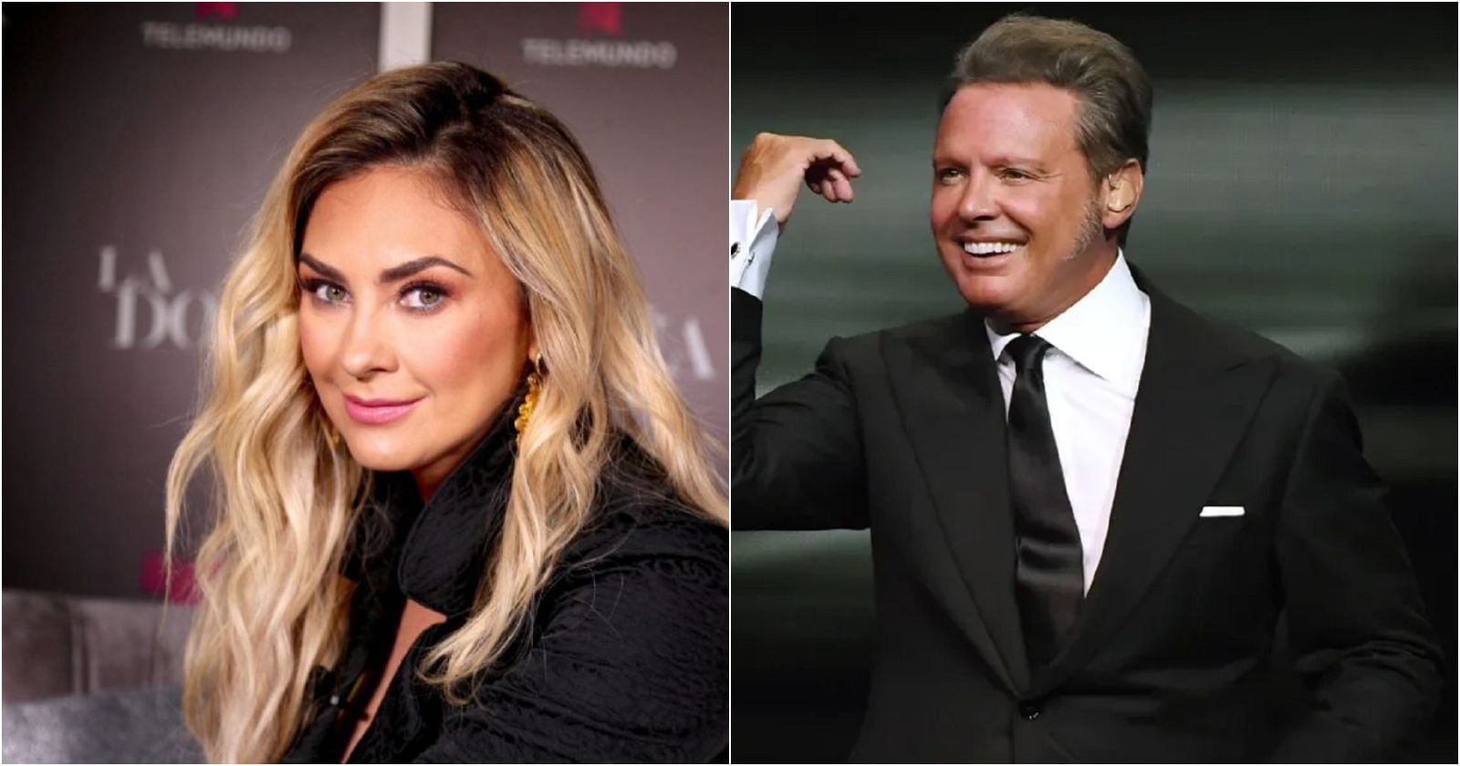 Aracely Arámbula y Luis Miguel