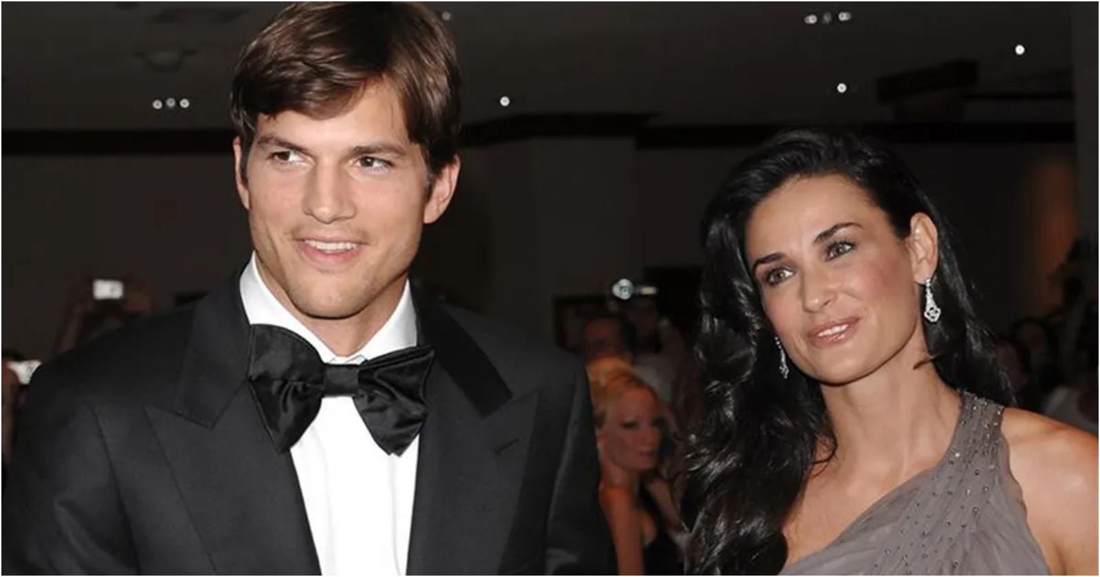 Ashton Kutcher y Demi Moore