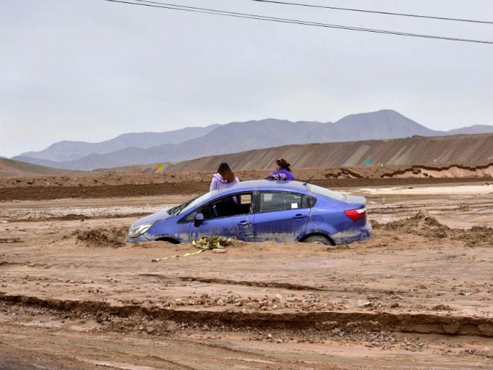 Lluvias dejan seis muertos en el norte de Chile