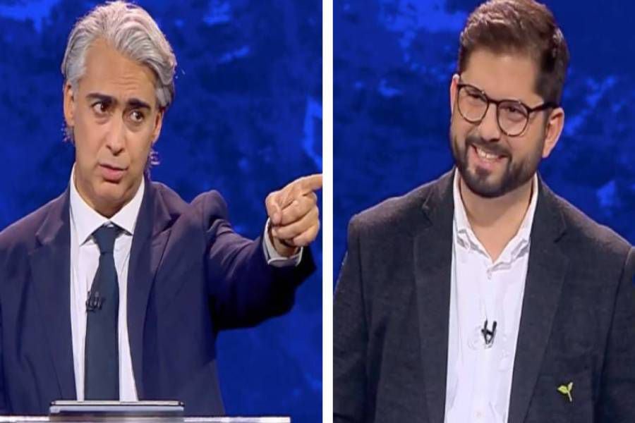 El "minuto de furia" de Marco Enríquez-Ominami en pleno debate: acusó a Boric de reírse en su discurso de cierre