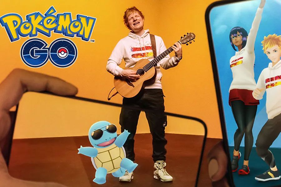 Ed Sheeran realizará un evento musical en Pokémon Go