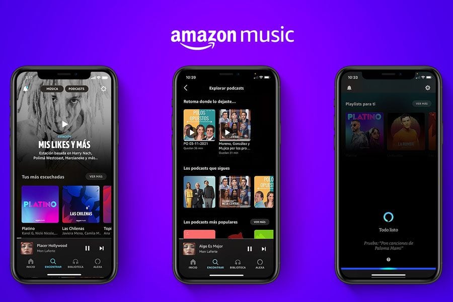 Anuncian el lanzamiento de Amazon Music para Chile