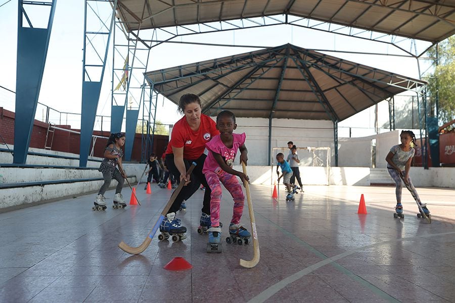 "Marcianita" guía a niños de sectores vulnerables: "No llevo el cartel de campeona en la frente"