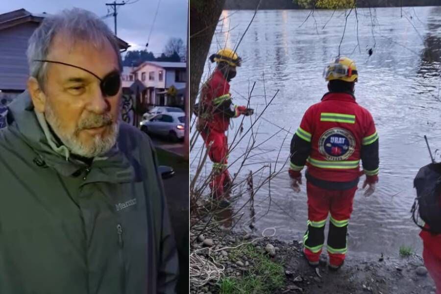 Equipo de TVN sufrió percance en río Rahue: Santiago Pavlovic agradeció a equipo de rescate