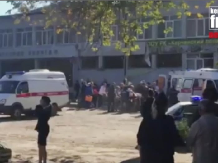 Violento atentado en una escuela de Crimea: 18 muertos y 70 heridos