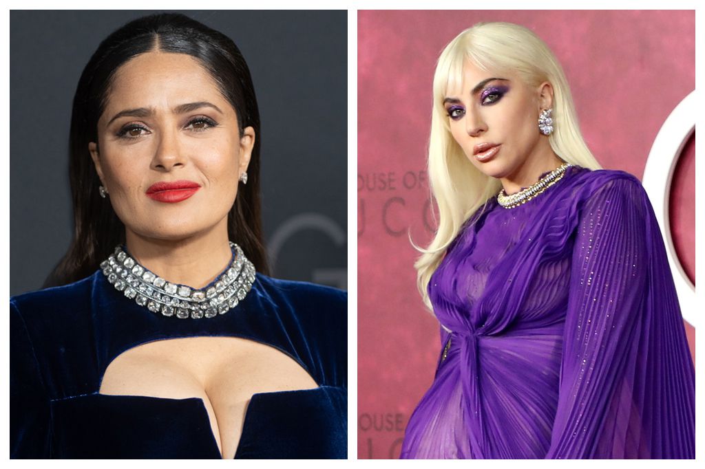 Salma Hayek y Lady Gaga