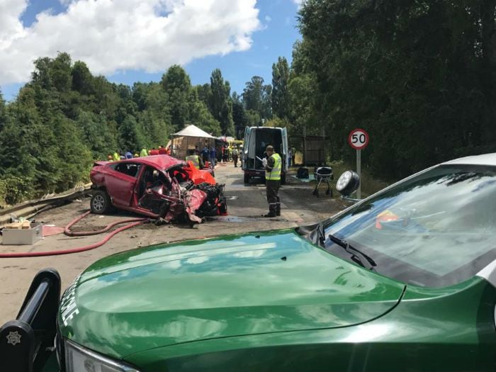 Impacto en Valdivia: Aumentan a 9 las víctimas por choque múltiple