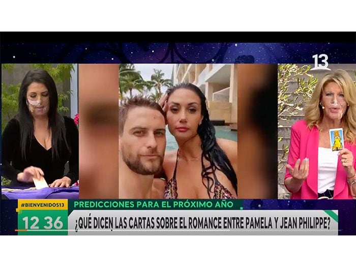 Tarotistas lanzaron predicción sobre la relación Jean Philippe Cretton y Pamela Díaz: "es un juego"