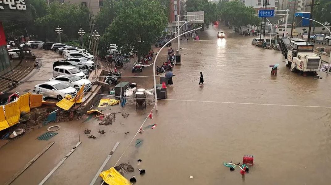 Terrible: inician las labores de rescate tras lluvias récord que dejaron más 1,2 millones de desplazados en China