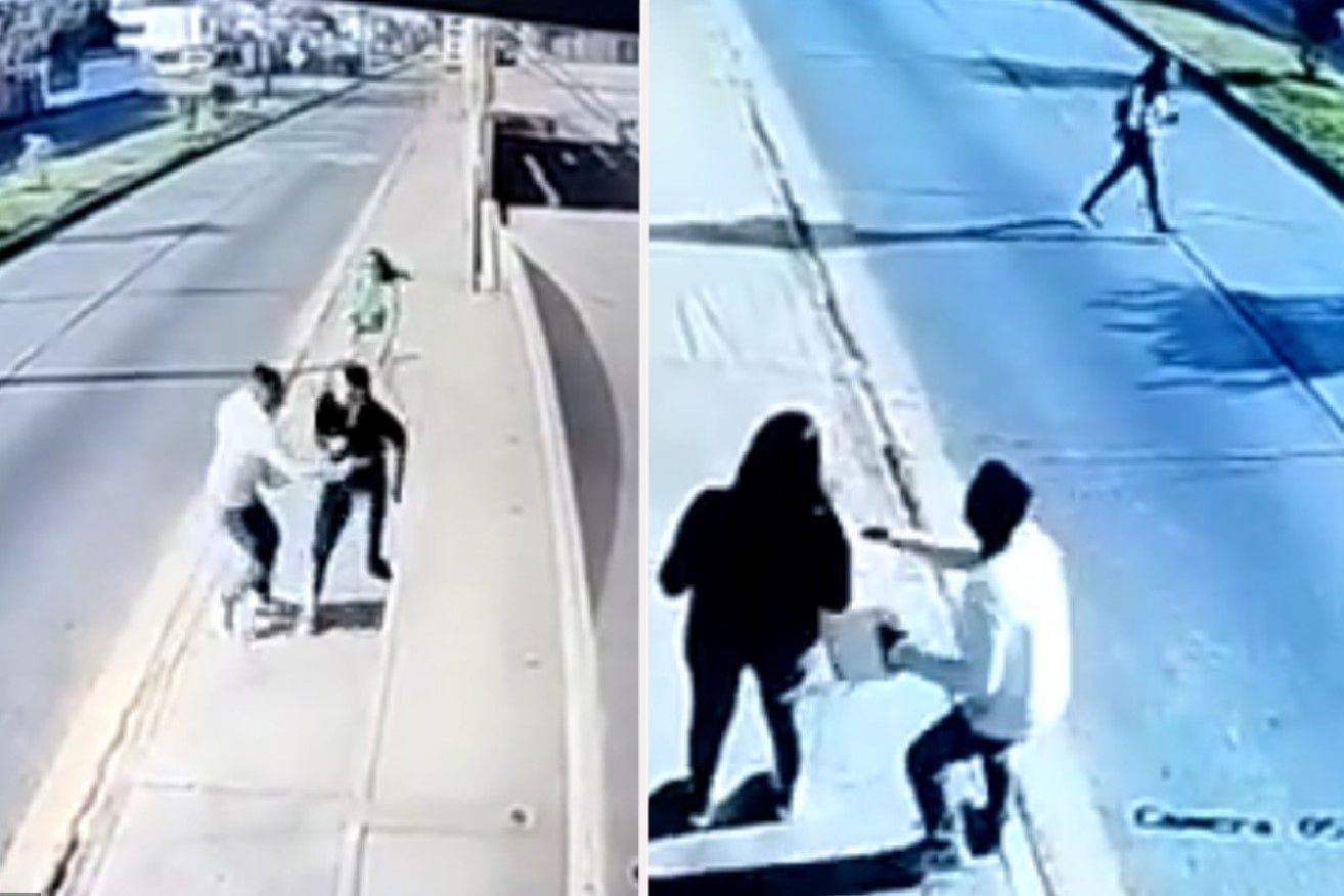 Video: Delincuente asalta a dos mujeres en Antofagasta