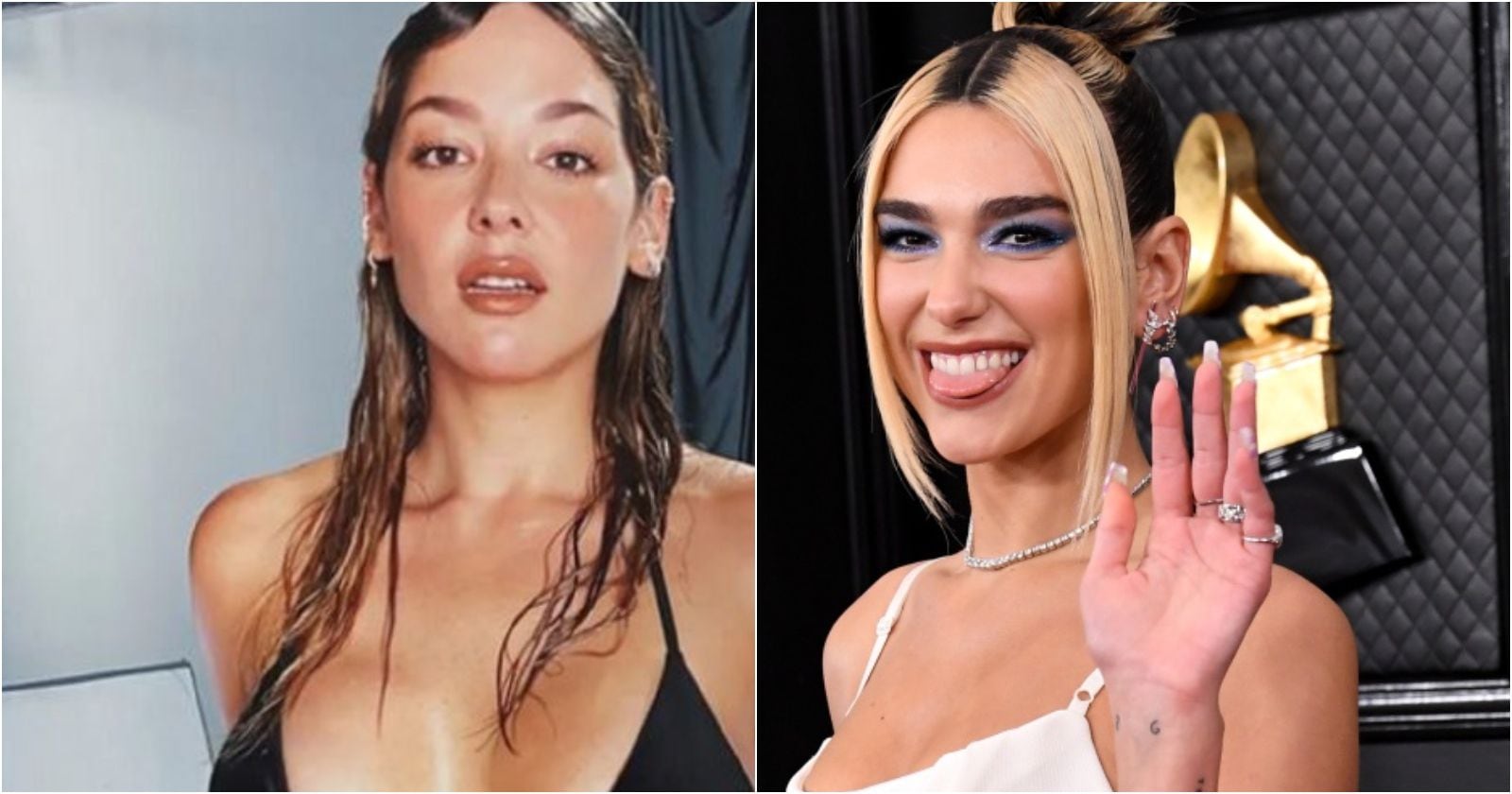 Kel Calderón y Dua Lipa