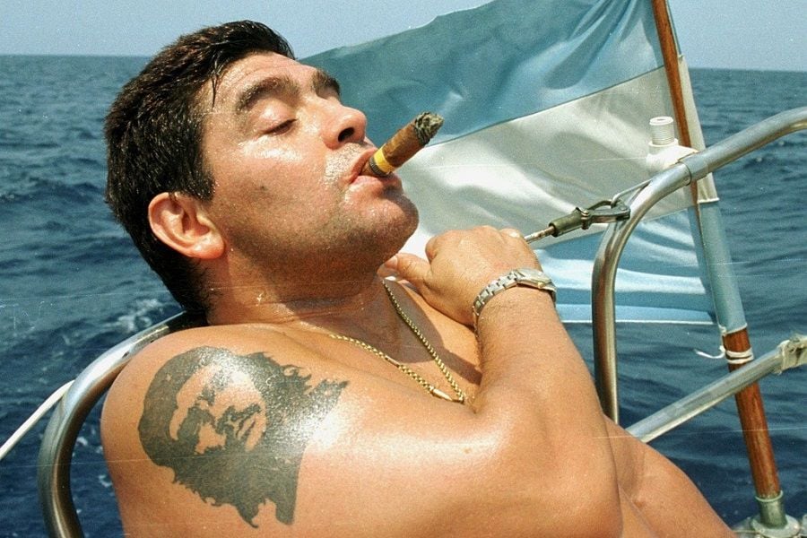 El numeroso historial de achaques de salud de Diego Maradona