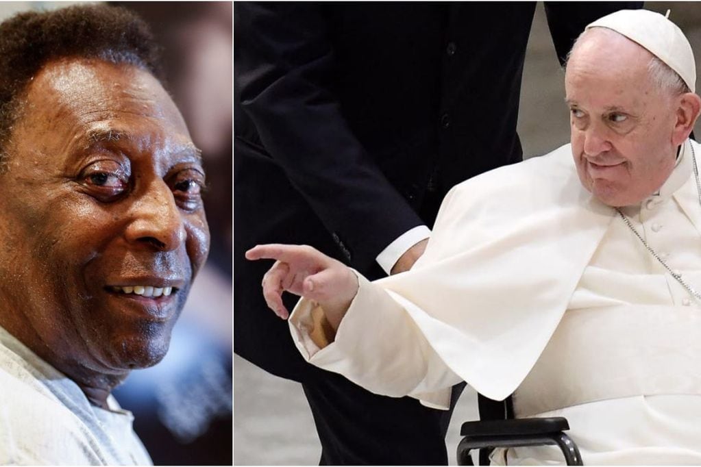 Pelé y Papa Francisco