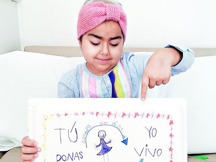 Lanzan campaña para ayudar a la pequeña Pascuala