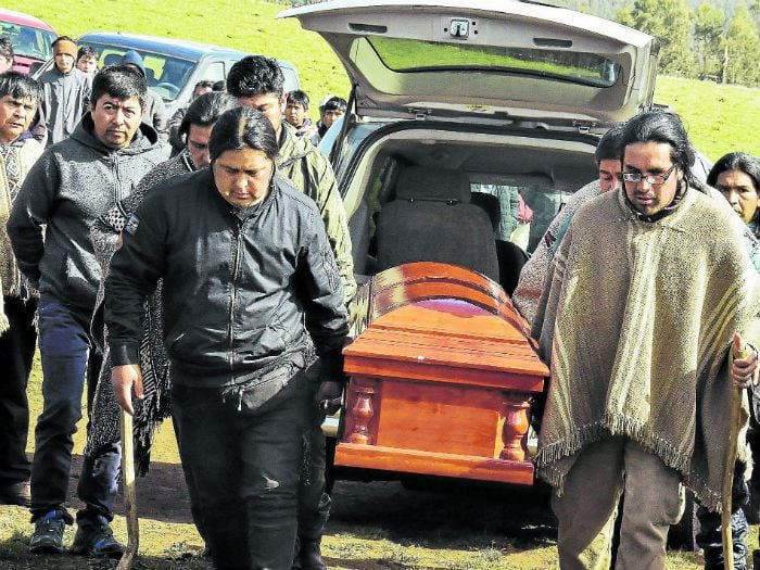 Padre de comunero mapuche: "Nuestro pueblo está sufriendo, tenemos rabia"