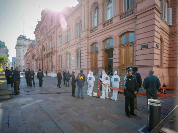 Argentina: hombre intenta ingresar armado a la Casa Rosada