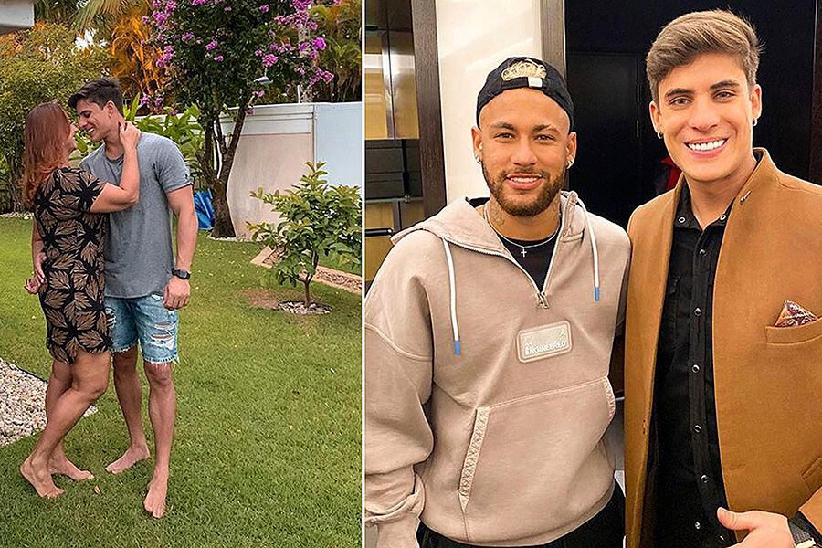 Se filtra fuerte audio de Neymar en contra de la joven pareja de su madre