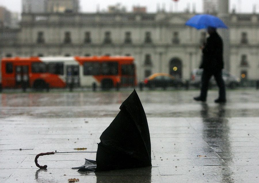 Precipitaciones en la zona central