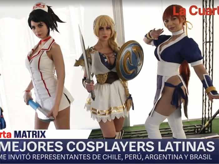 Estas son las cuatro cosplayers latinoamericanas que brillaron en Chile