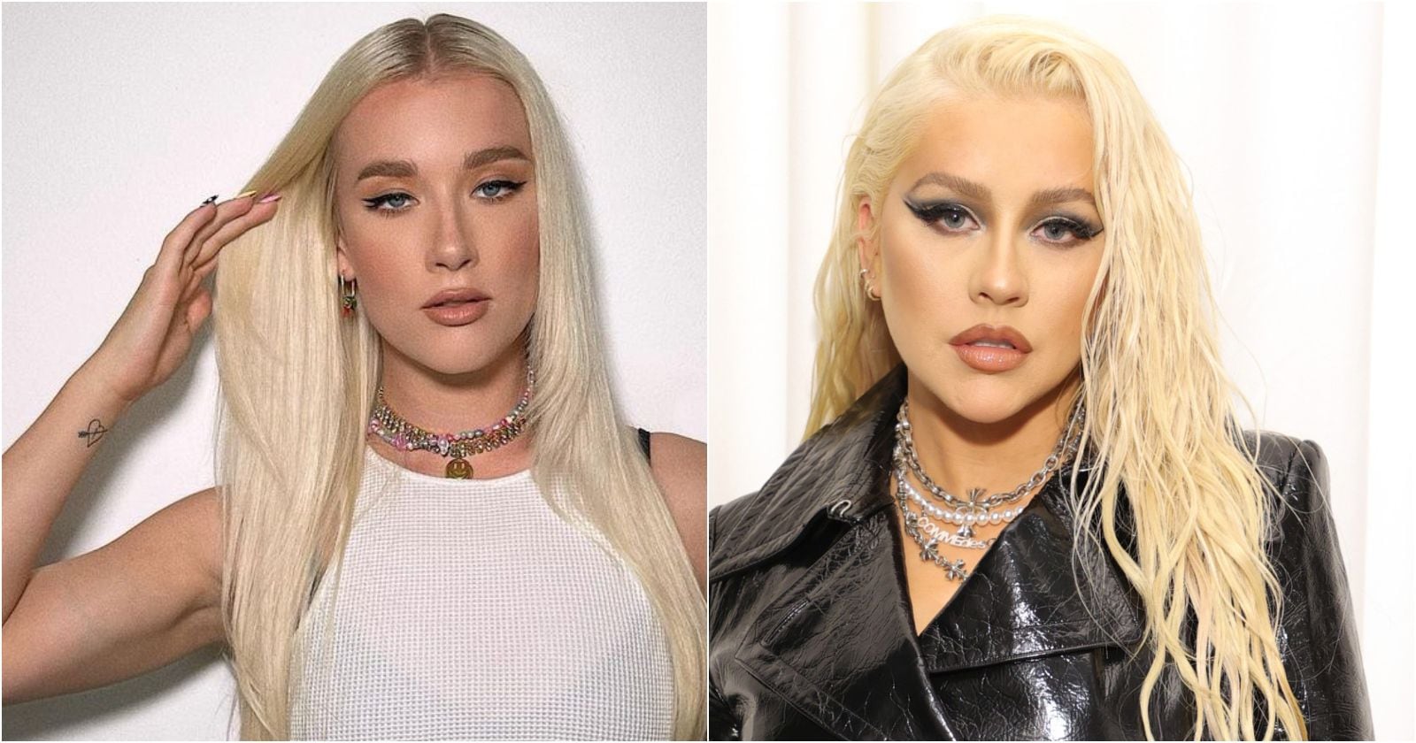 Vesta Lugg y Christina Aguilera