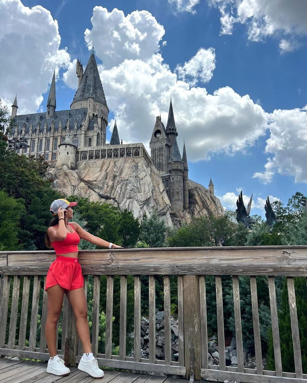Antonela Roccuzzo cumplió su sueño como fan de Harry Potter: la esposa de Messi conoció Hogwarts