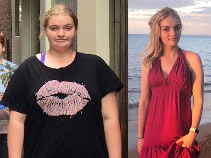 El radical cambio de una joven que pesaba 127 kilos y ahora es estrella de Instagram