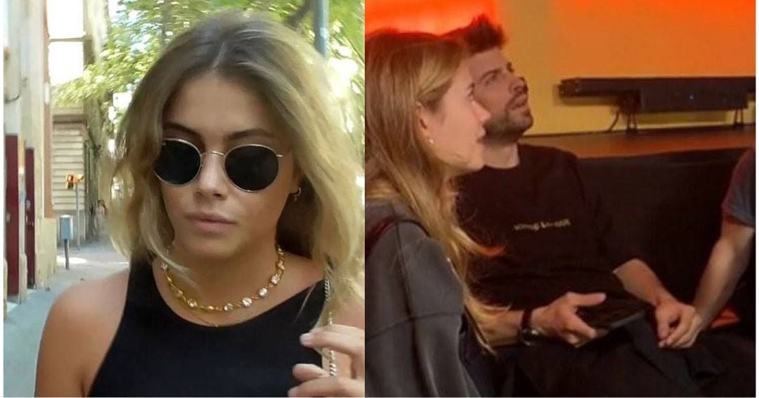 Gerard Piqué y Clara Chía